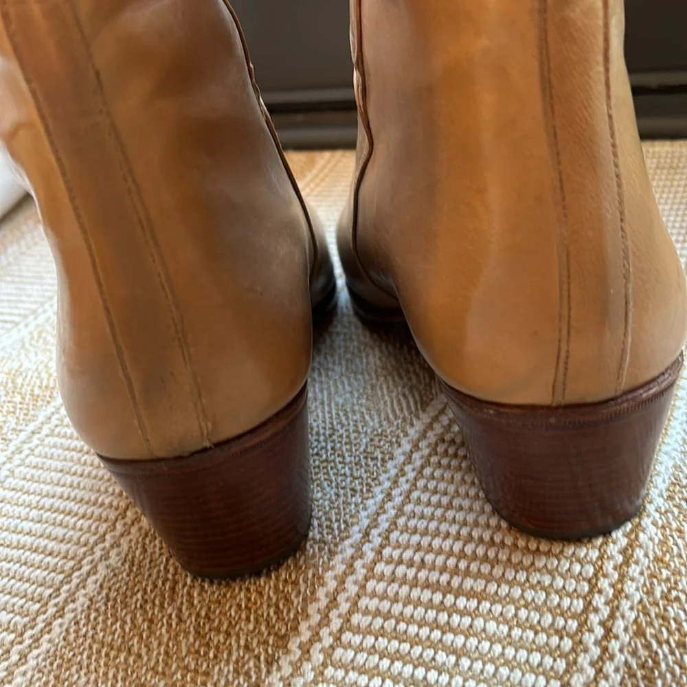 PIERRE CARDIN Men’s Vintage Tan Boots 1227